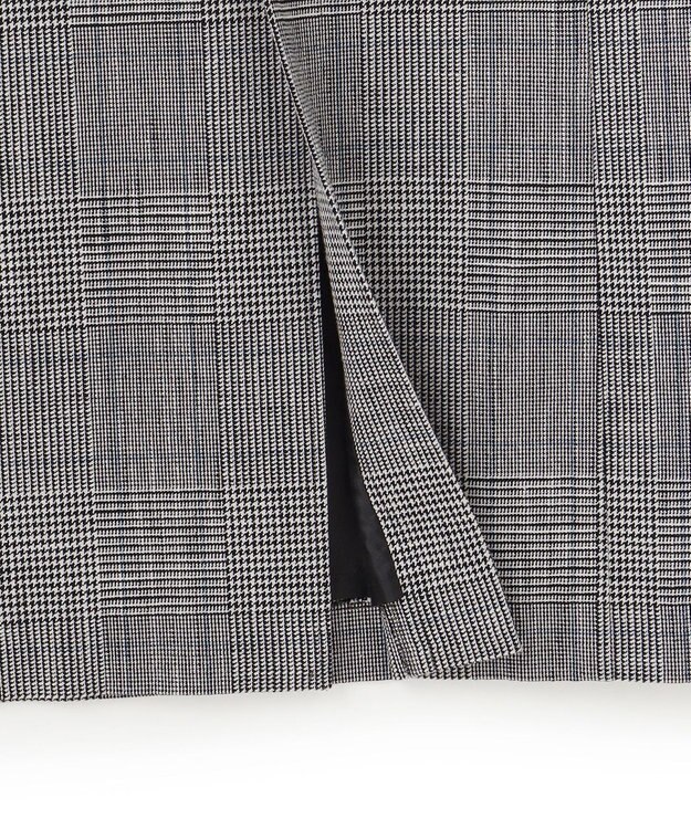 uncrave グレンチェック ワンピース グレーチェック