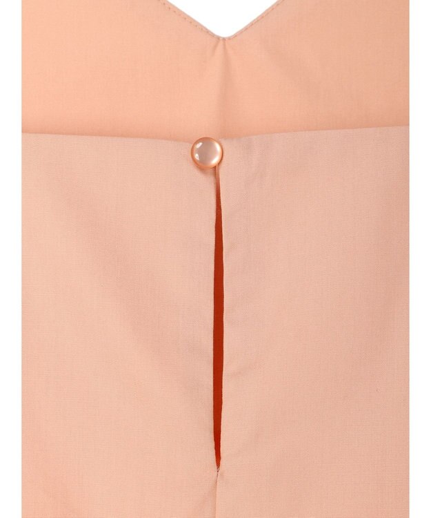 earth music&ecology Ｖネック裾切替キャミワンピース Salmon Pink