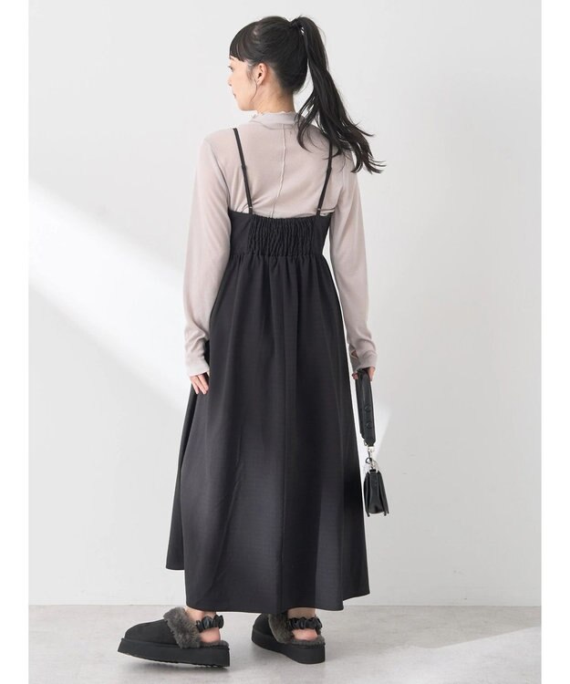 earth music&ecology シアーリブプルオーバー Light Gray