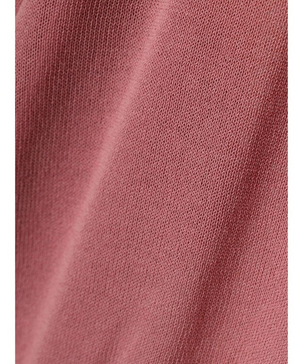 earth music&ecology シアークルーカーディガン Pink