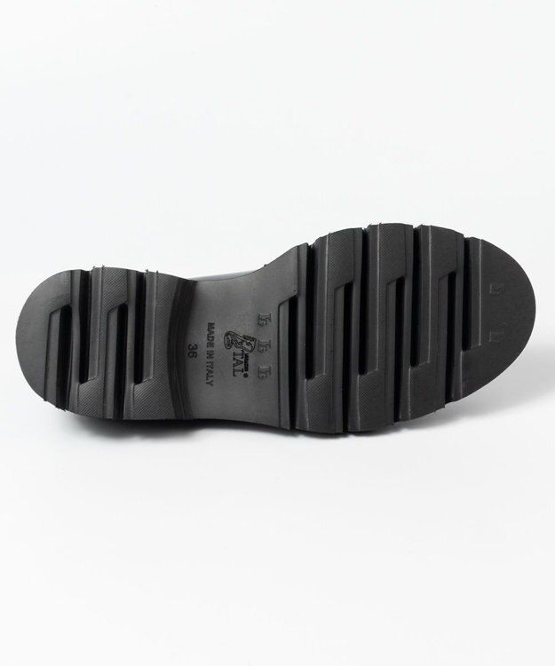 BONTRE 【LucaGrossi/ルカグロッシ】タンクソールビットローファー ブラック