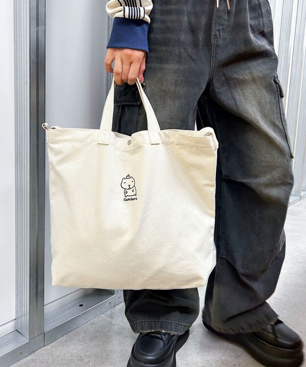 WEGO 2wayキャンバストート 柄5