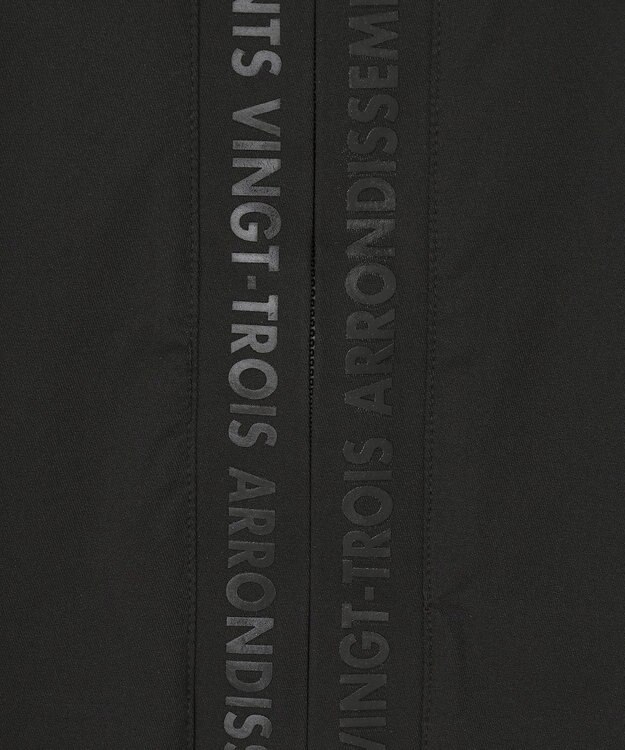 23区GOLF 【MEN】ライトフーデットブルゾン ブラック系