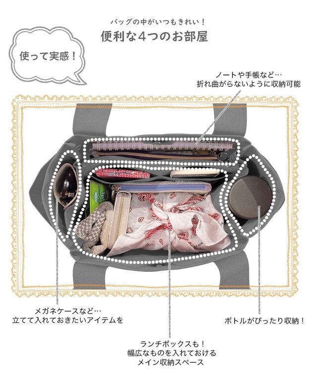 ROOTOTE 0694【直営店限定：スヌーピー】IP.デリ.パルーティ.ピーナッツ-RTG 01：アイボリー