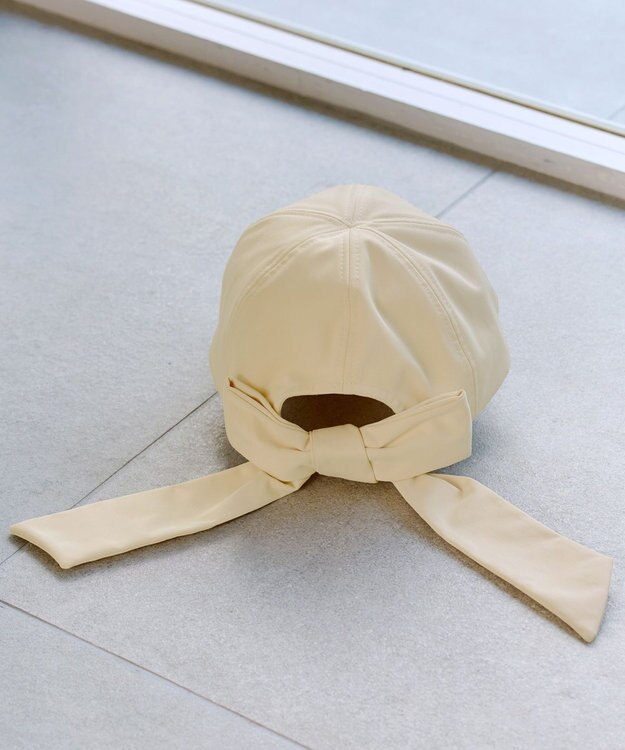 Tiaclasse オーバーリボンキャップ アイボリー