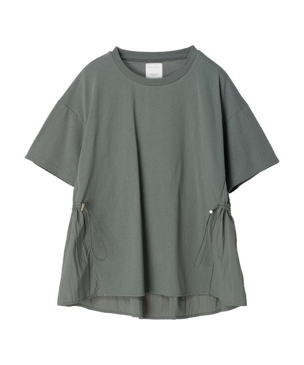 Green Parks 脇ドロストドッキングプルオーバー Khaki