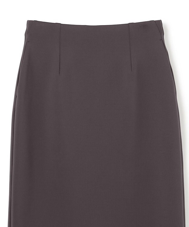 UNFILO L BEAUTY FORM JERSEY light Iラインスカート チャコール