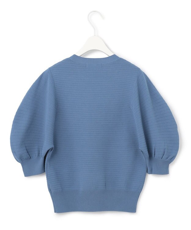 ICB 【洗える】レーヨンポリエステルタックニット スマルトブルー系