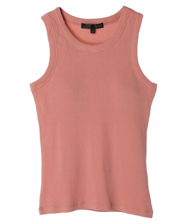 Green Parks ・ＳＵＧＡＲ　ＳＰＯＯＮリブタンクトップ（パット付） Orange