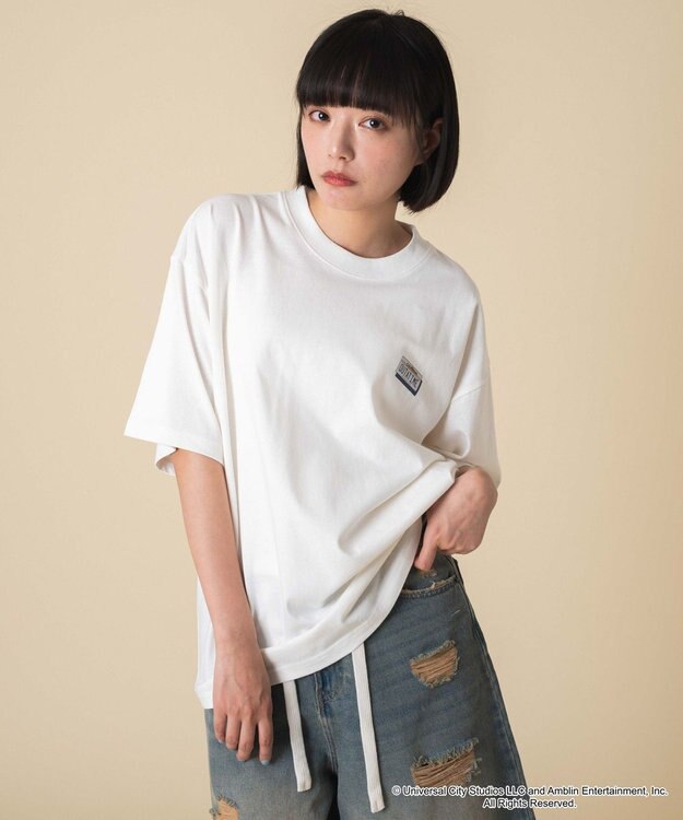 WEGO 【新柄追加/BACK　TO　THE　FUTUR/ユニセックス着用ITEM/SMLサイズ展開】BACK　TO　THE　FUTURE　グラフィックT（S） 柄3