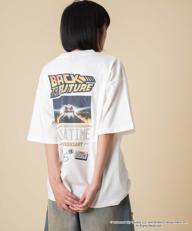 WEGO 【新柄追加/BACK　TO　THE　FUTUR/ユニセックス着用ITEM/SMLサイズ展開】BACK　TO　THE　FUTURE　グラフィックT（S） 柄3