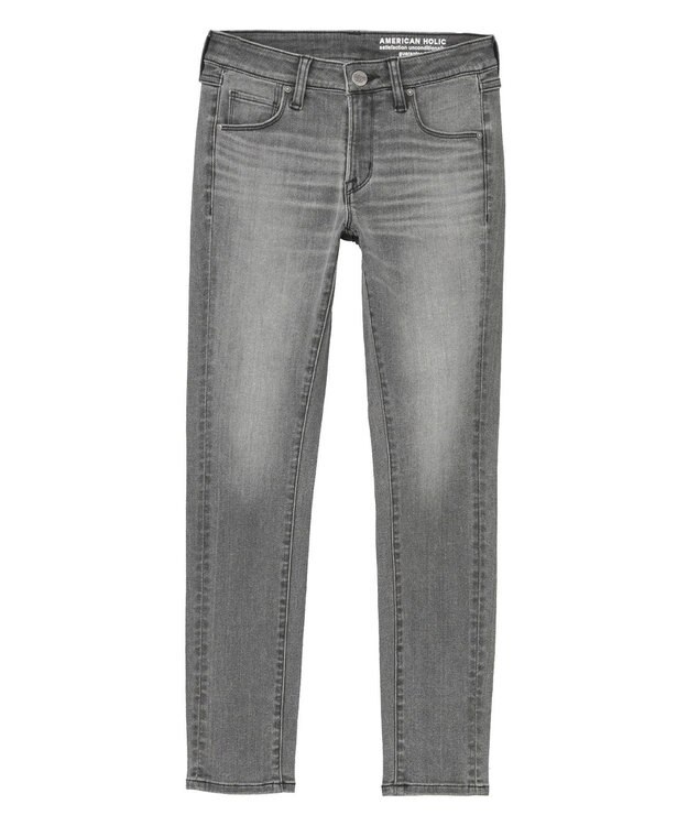 AMERICAN HOLIC スキニーフィットデニム Gray
