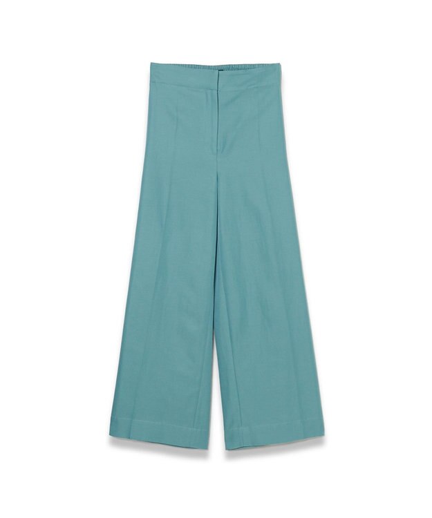 JOSEPH ソフトコットンシルク　トラウザーズ Lagoon