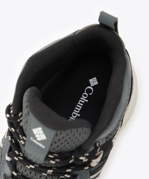 Columbia Columbia/ 【KIDS】ユース ピークフリーク ラッシュ ミッド ウォータープルーフ /コロンビア Black、 Grill