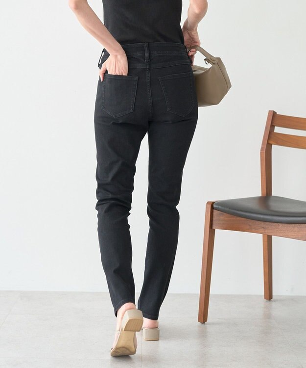 AMERICAN HOLIC スキニーフィットデニム Black