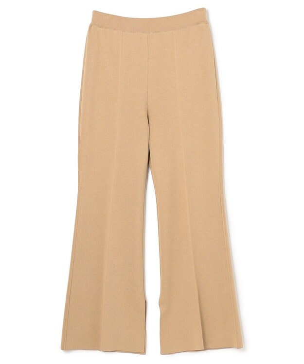 BEIGE， AULNEY / ニットフレアパンツ Cork
