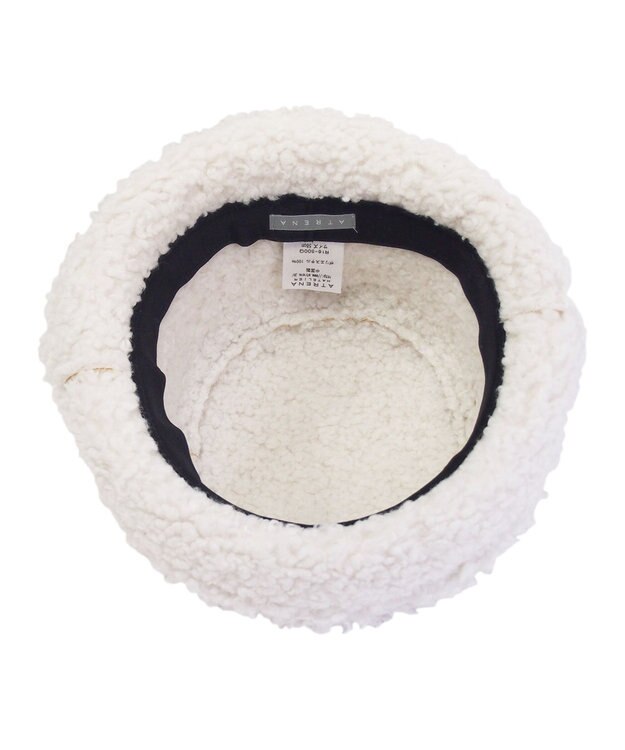 ATRENA MOUTON BOA BUCKET バケットハット アイボリー
