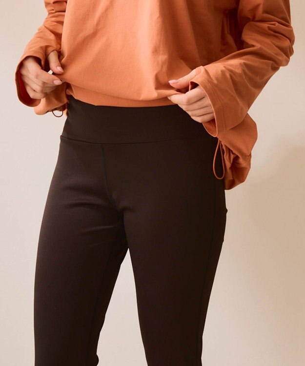 OP／FILA 【Ocean Pacific】バックフリルラッシュガード  レギンスセットウェア オレンジ