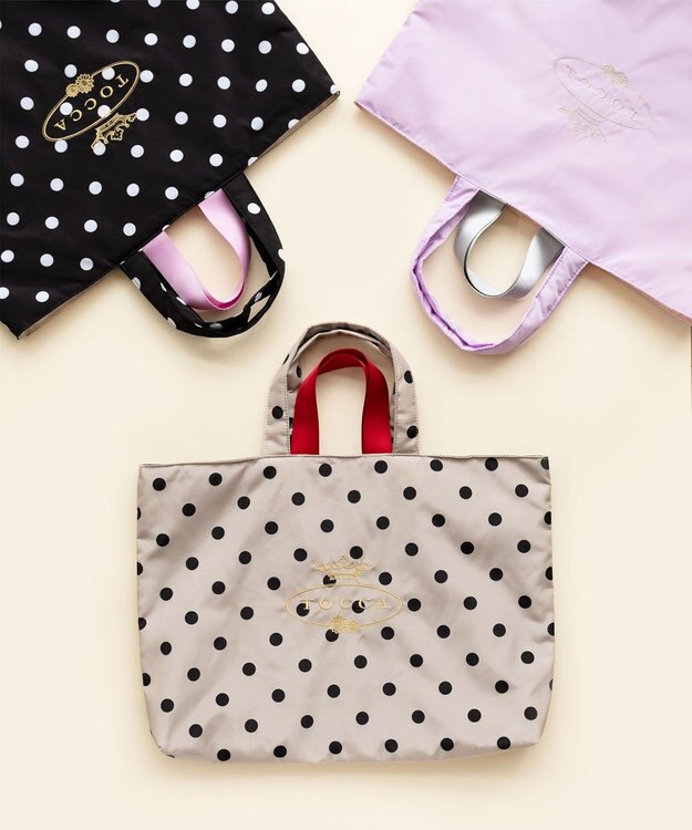 TOCCA BAMBINI 【WEB限定】LOGO LESSON BAG レッスンバッグ ベージュ系