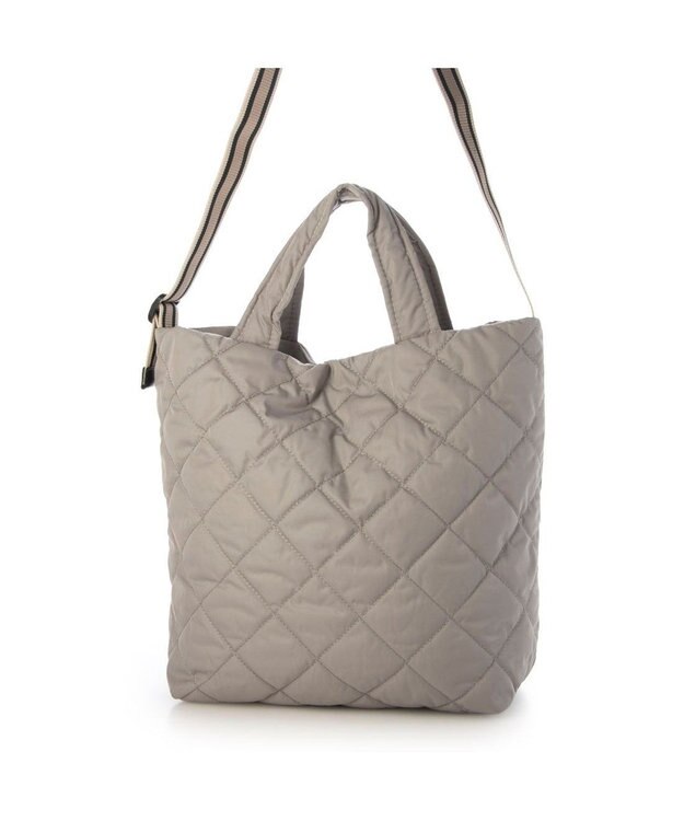 UNBILLION カシュカシュ cachechche / テープショルダーキルトトート GY