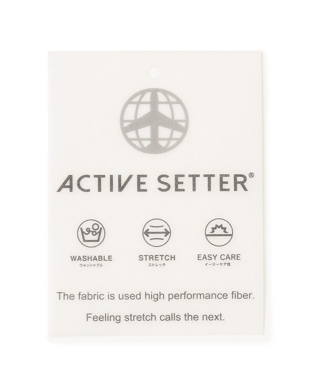 J.PRESS MEN 【WEB・一部店舗限定】アクティブ4WAYストレッチ スラックス / セットアップ可 グレー系