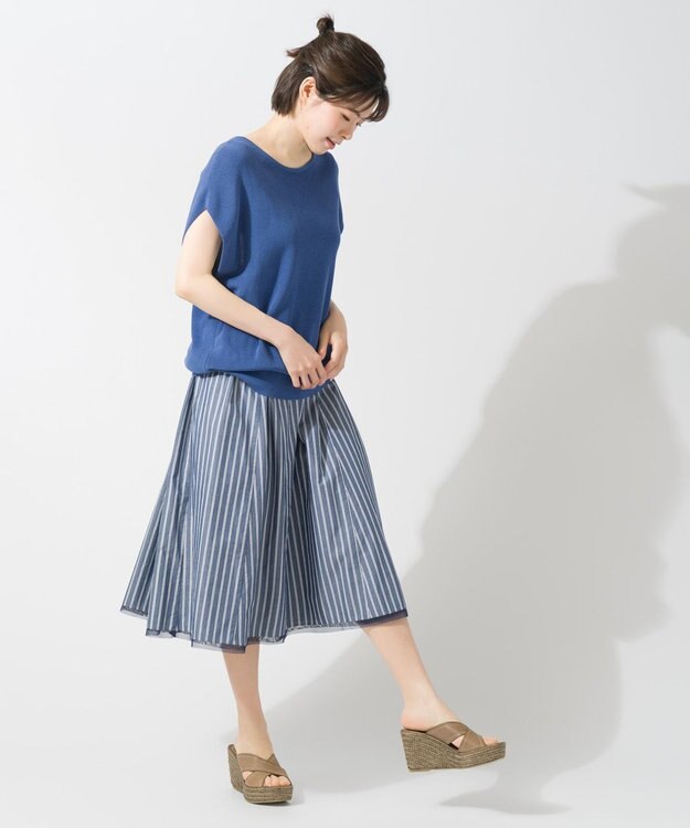 ONWARD Reuse Park 【23区】ニット春夏 ブルー