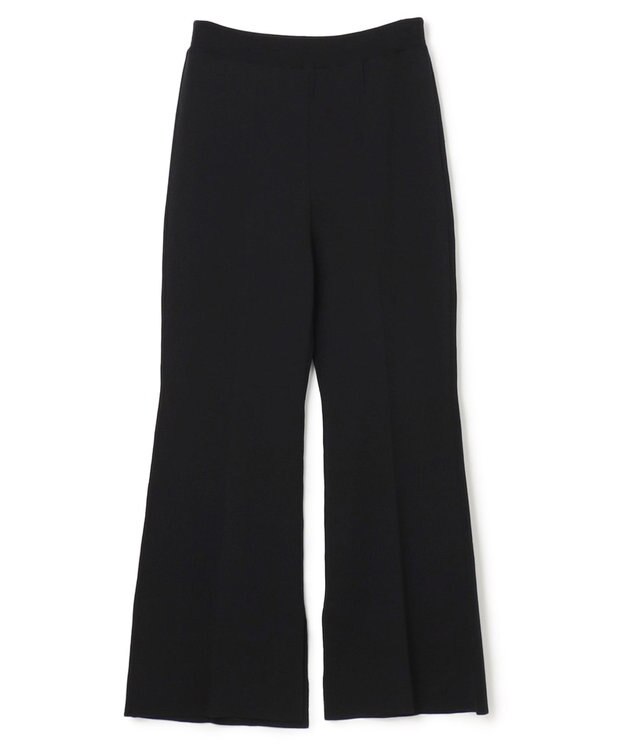 BEIGE， AULNEY / ニットフレアパンツ Black