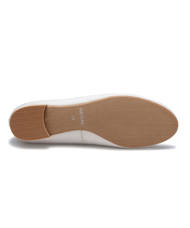REGAL FOOT COMMUNITY 【リーガルレディース】F79Q バレエシューズ フラットシューズ アイボリー