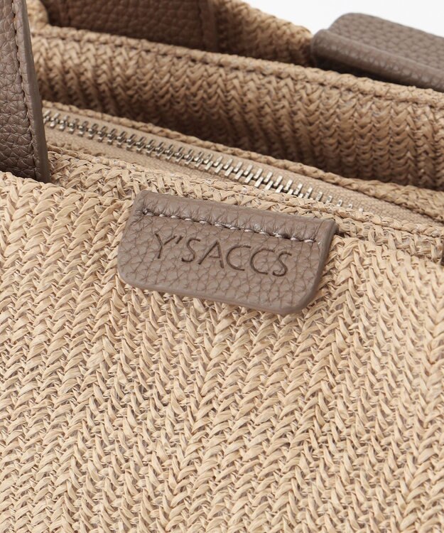 Y'SACCS ナチュラルサマートート　Mサイズ グレージュ