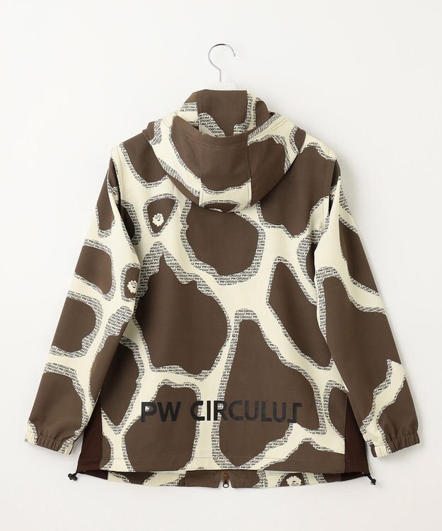 PW CIRCULUS 【袖2WAY】【MEN】プリント デタッチャブル アノラック ベージュ系5