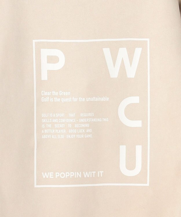 PW CIRCULUS 2025 NEW！【手洗い洗濯可】【WOMEN】スエードライク デタッチャブルフーディ ゴルフウェア レディース ホワイト系
