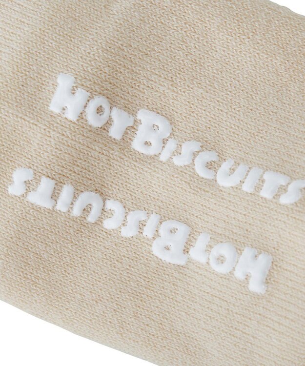 MIKI HOUSE HOT BISCUITS 【70-120cm】 顔ドン タイツ アイボリー