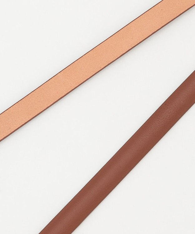 BEIGE， 【一部店舗限定】ATELIER AMBOISE / スムースレザーベルト Sienta