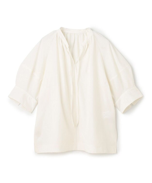 UNFILO FINE MOVE ランタンブラウス オフ
