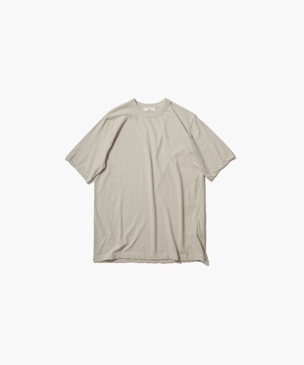 ATON FRESCA SINGLE JERSEY | スタンダードＴシャツ BEIGE