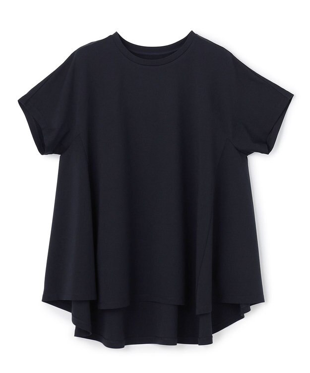 UNFILO 【一部店舗限定カラー】BEAUTY FORM-T フレアTシャツ ネイビー