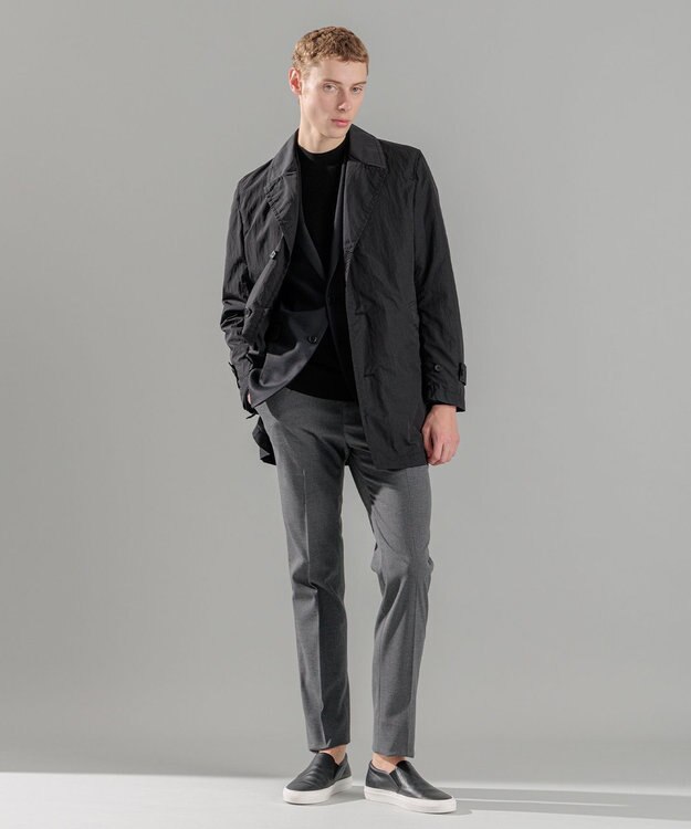 JOSEPH HOMME 新素材・新型【洗える/ストレッチ】キャリーマンストレッチ テーパードパンツ / CITY ライトグレー系