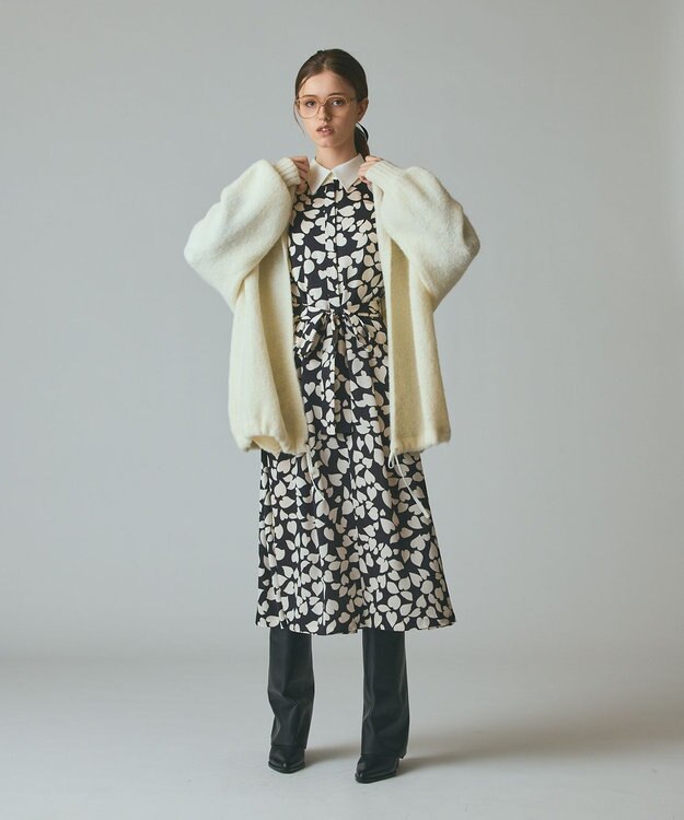 GRACE CONTINENTAL ハートクレリックドレス ブラック