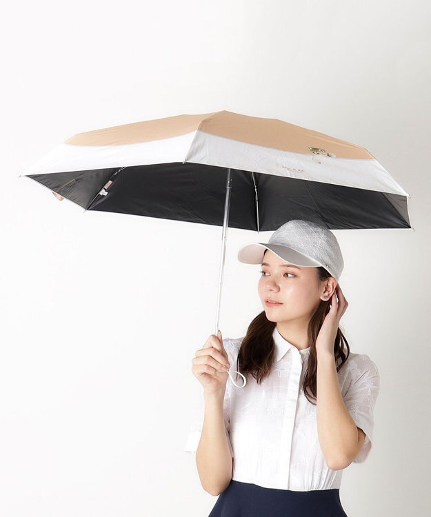 MOONBAT 【つば長/深め】ポール & ジョー (PAUL & JOE ACCESSOIRES) レースキャップ チャーム付き ホワイト