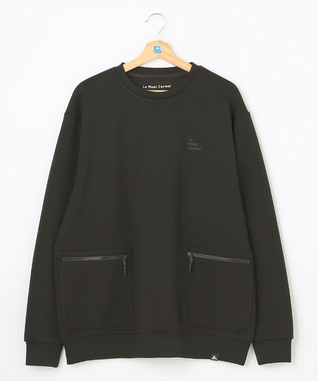 SHARE PARK MENS 【UNISEX】エアリッチダンボールクルーネック（L・XLサイズ） ブラック