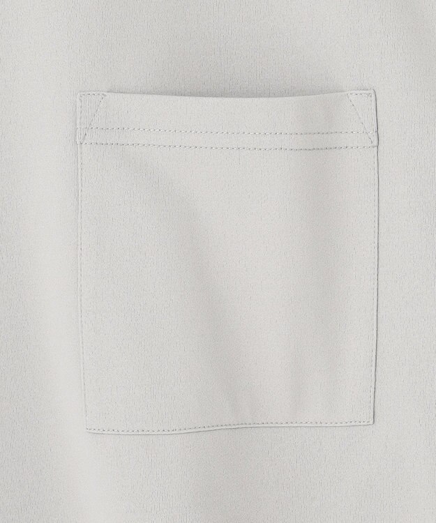 SHARE PARK MENS 【UNISEX】吸水速乾 ショルダーロゴロングスリーブTシャツ（L・XLサイズ） グレー