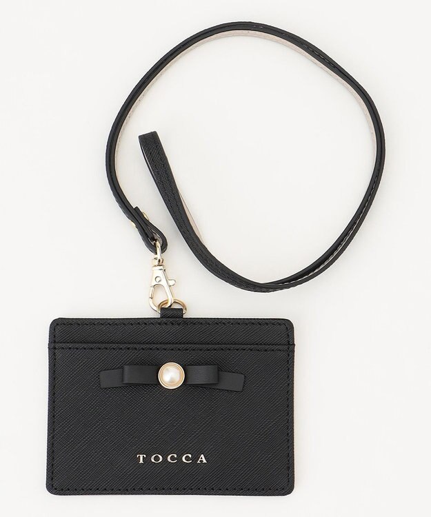 TOCCA PEARL KNOT IDHOLDER IDホルダー ブラック系