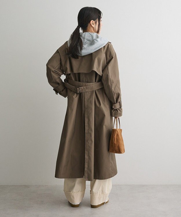 CRAFT STANDARD BOUTIQUE 2WAYフード取り外しトレンチコート Khaki