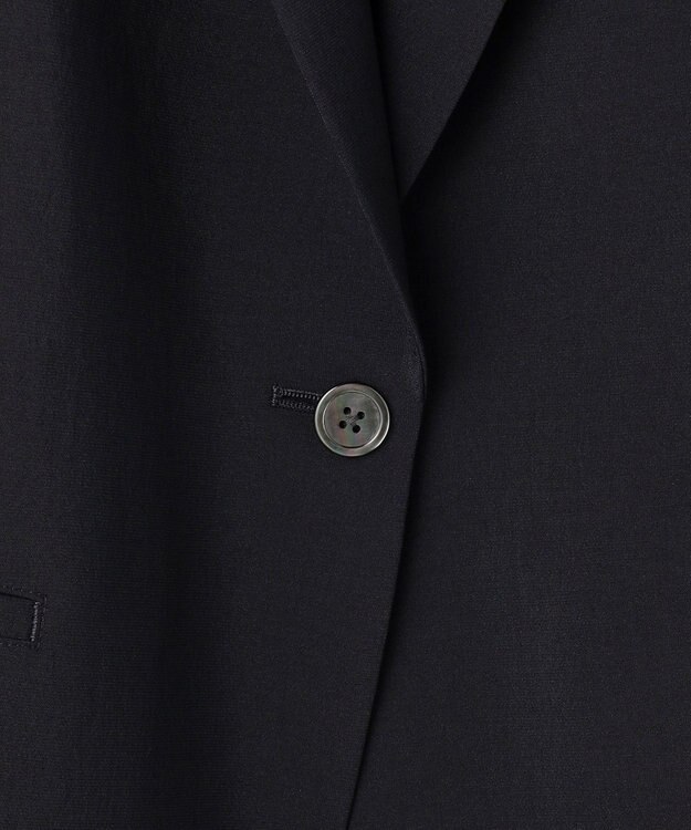 J.PRESS LADIES L BREEZE COOL トロ テーラード ジャケット ネイビー系