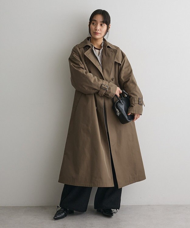 CRAFT STANDARD BOUTIQUE 2WAYフード取り外しトレンチコート Khaki