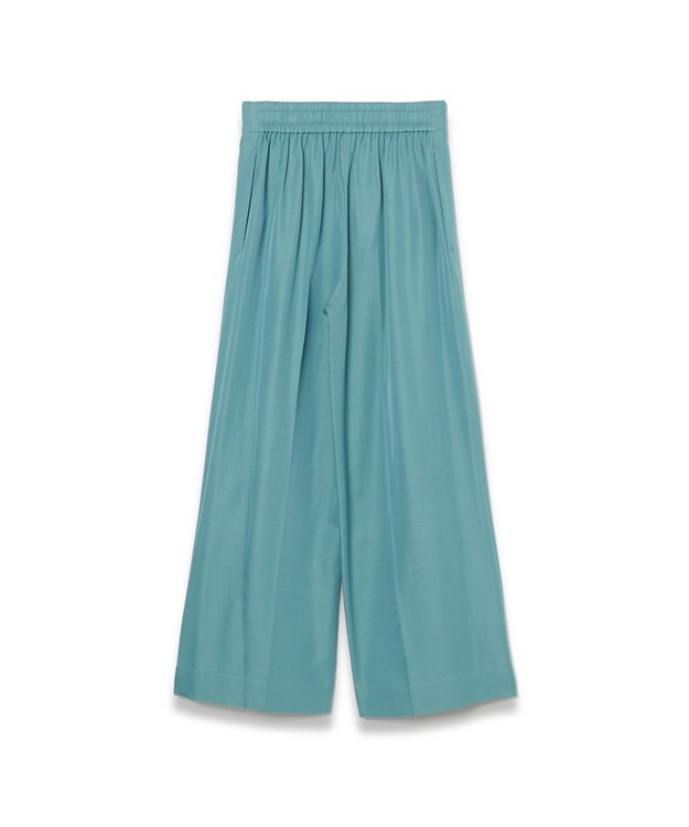 JOSEPH ソフトコットンシルク　トラウザーズ Lagoon