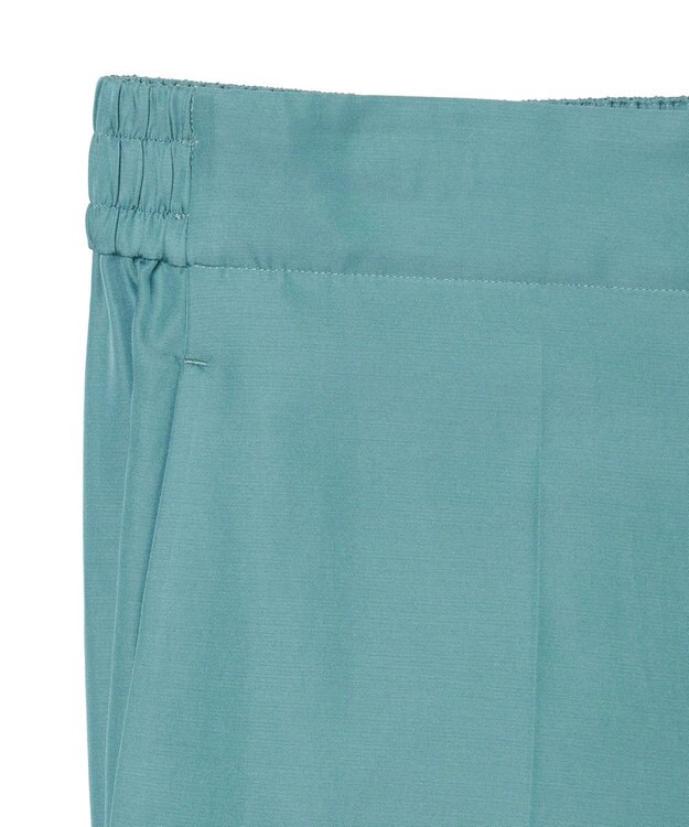 JOSEPH ソフトコットンシルク　トラウザーズ Lagoon