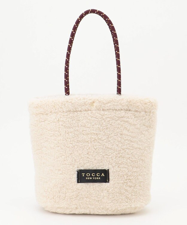 TOCCA 【WEB＆一部店舗限定】CANE TOTE トートバッグ オフ系