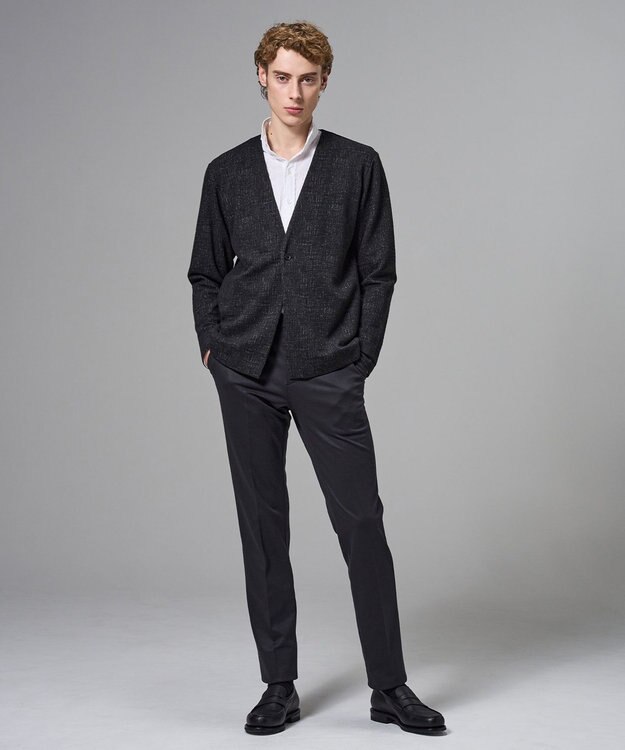 JOSEPH HOMME 新モデル【WEB限定】ストレッチジャージーパンツ   テーパードパンツ / CITY EASY ブラック系