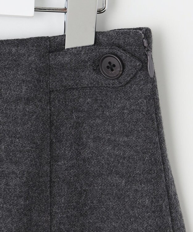 J.PRESS LADIES S アクアレジェンドウールジャージー スカート ライトグレー系